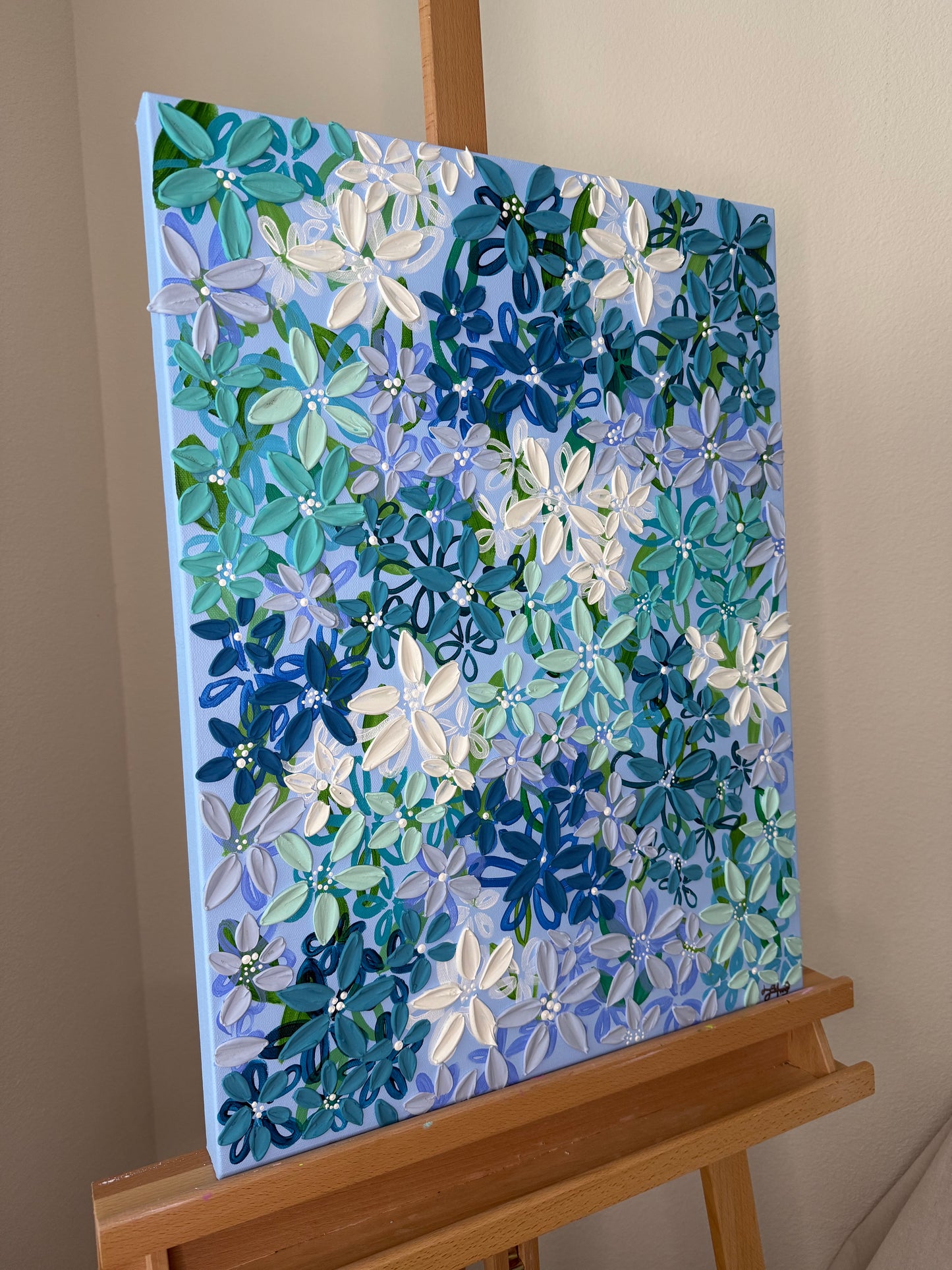 Flourish in Blue