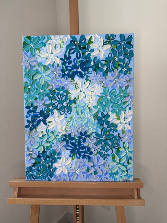 Flourish in Blue